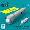 RESKIT RSU72-0205 AN/AVQ-26A PAVE Tack pod with pilon for F-4 Phantom II (3D Printed) (1/72)